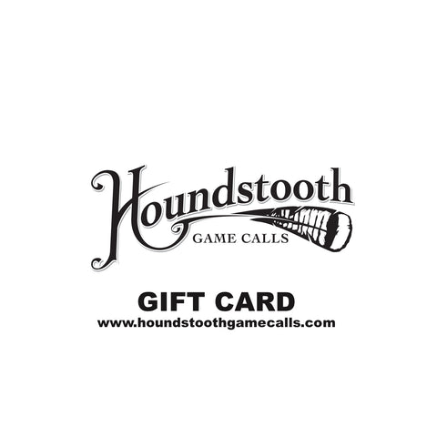 Houndstooth Game Calls Gift Card